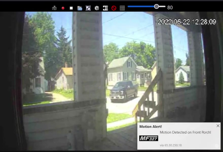 Watch Motion Detect Demo